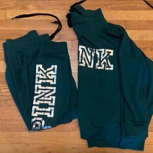 Victoria’s Secret pink outfit